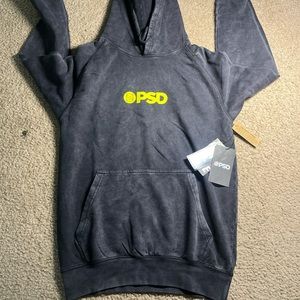 PSD vintage wash hoodie
